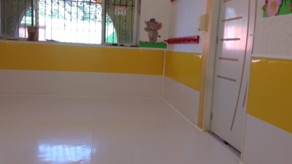 Piso Fofo de Vinil - Revestimento de Vinil para Berçários, Creches, Escolas, Quarto infantil, Espaço Kids, Brinquedoteca