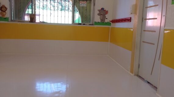 Piso Fofo de Vinil - Revestimento de Vinil para Berçários, Creches, Escolas, Quarto infantil, Espaço Kids, Brinquedoteca